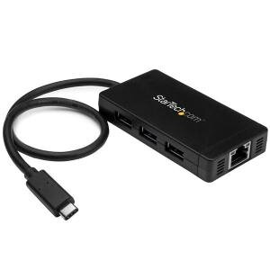 STARTECH COM 3 PORT USB C HUB USB C 1 USB 3 RJ45 2-preview.jpg